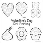 Valentine Dot Marker Printables Printable Word Searches