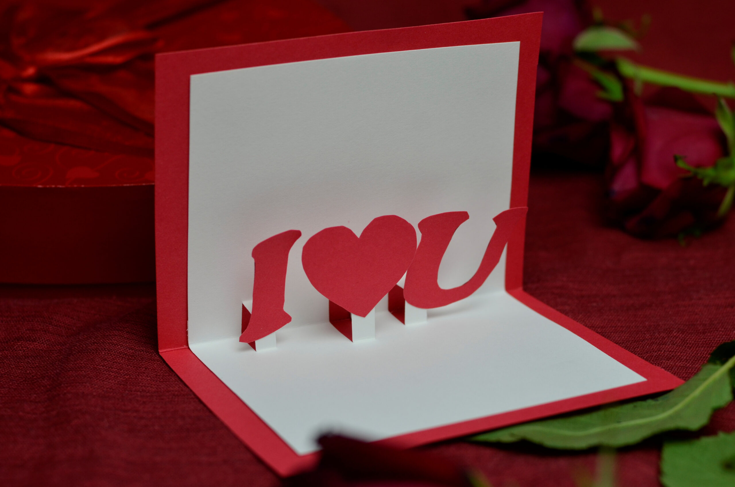 Valentine s Day Free Pop Up Card Template Creative Pop Up Cards