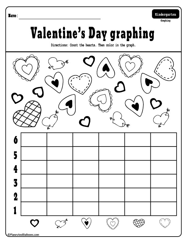 Valentine s Day Kindergarten Worksheets FREE Printable PDF Kinder 