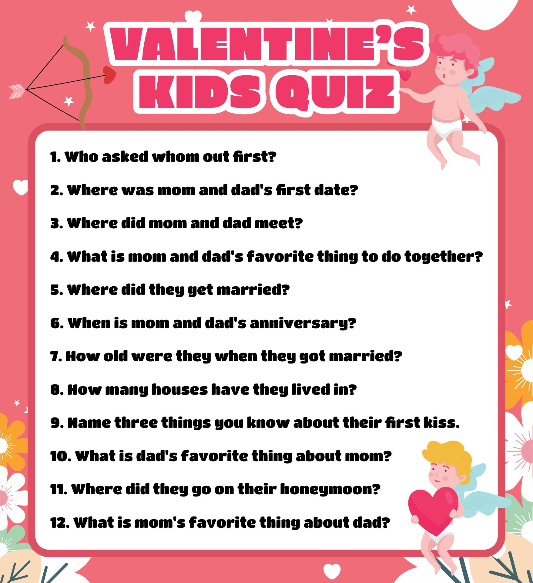 Valentine s Day Trivia 7 Free PDF Printables Printablee