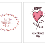 Valentine s Templates 6 Free PDF Printables Printablee