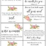 Valentine Scripture Cards 10 Free PDF Printables Printablee