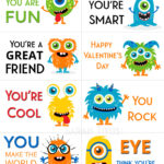 Valentines Cards Kids Printable